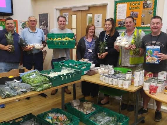 St Leger Homes staff raise over one tonne Of food for Doncaster foodbanks