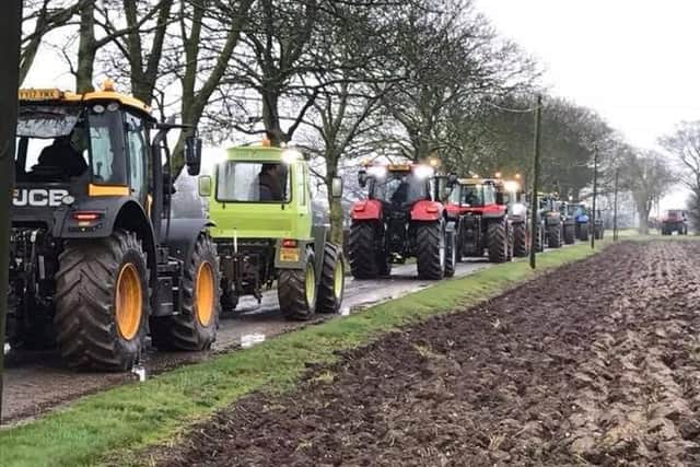 Last year's tractor run was a success