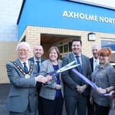 The official opening of the new leisure centre