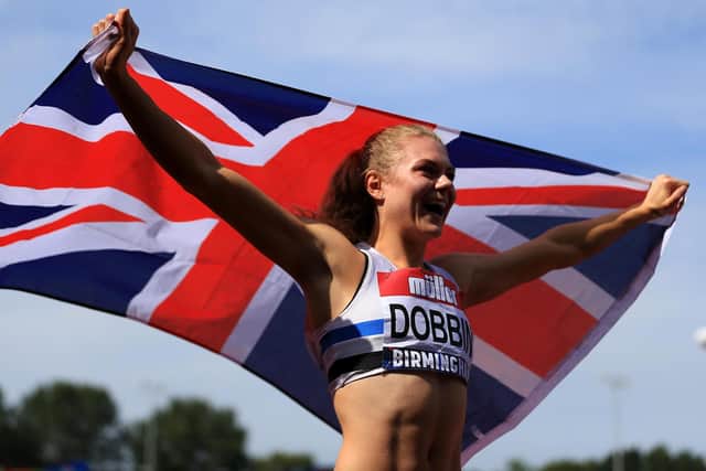 Beth Dobbin. Photo by Stephen Pond - British Athletics/Getty Images