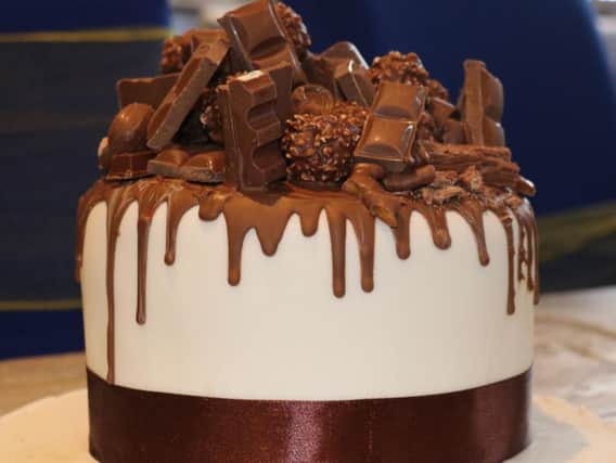 Chocolate explosion cake.