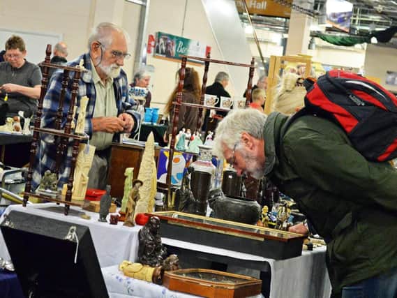 The Antique & Collectors Fair gets underway at the Doncaster Racecourse, with it appearing next on the 19th November. Picture: Marie Caley NDFP Antiques Fair MC 1