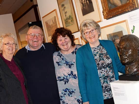 Margaret Baker, Dave Adgar, Chair, Christine Djezzar and Angela Shoulder, Friends of Doncaster Museum committee members pictured. Picture: Marie Caley NDFP-12-01-19-FriendsofMuseum-1