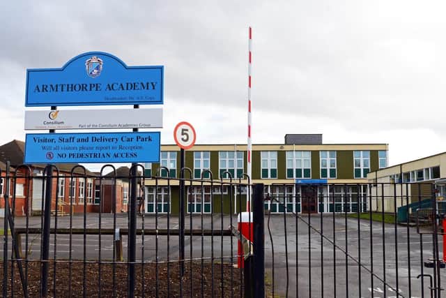 Armthorpe Academy, Mere Lane, Armthorpe. Picture: Marie Caley NDFP Armthorpe Academy MC 2