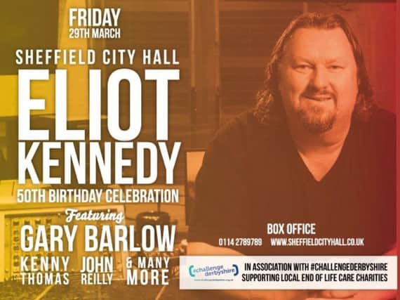 Eliot Kennedy celebrating 50th birthday with star studded golden hits concert