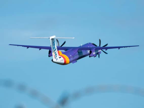 A aircraft operated by the airline Flybe (Photo by Matt Cardy/Getty Images).