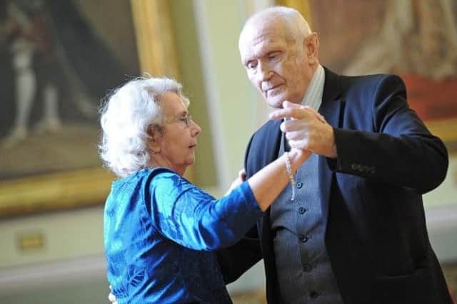 Slyvia and Donald Hagin, pictured during the Tea Dance at the Mansion House.