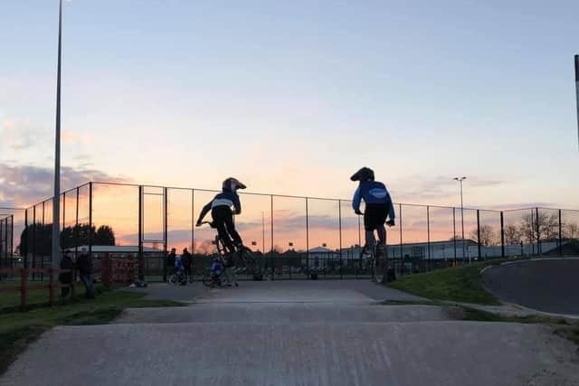 BMX riders at Doncaster