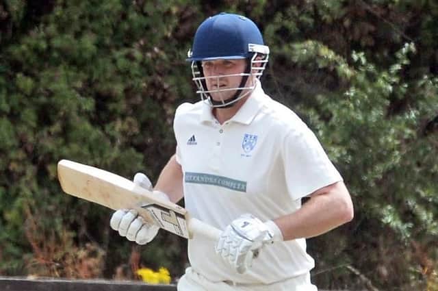 Rhys Mann scored 50 for Warmsworth but finished on the losing side.