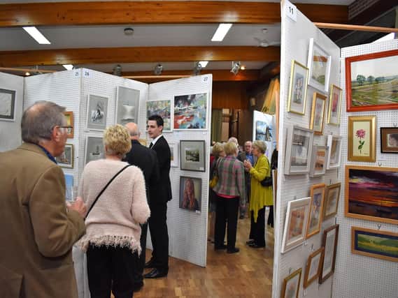 Art exhibition for Lindsey Lodge Hospice