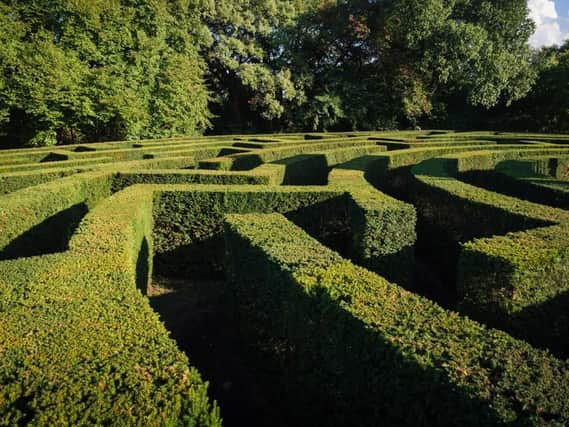 These impressive mazes provide the perfect challenge