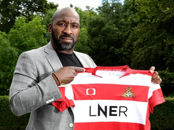 New Doncaster Rovers manager Darren Moore