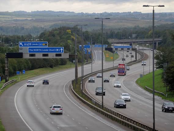 The M1 to A1 Lofthouse to Bramham link road. Pic: Simon Hulme.