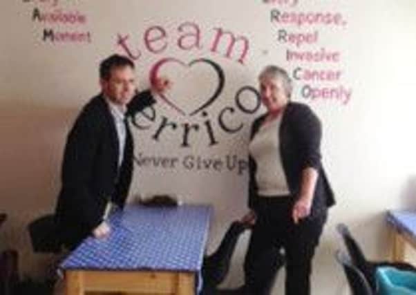 JD's Cafe, in Fountain Court, Epworth has a new TeamVerrico charity wall mural.