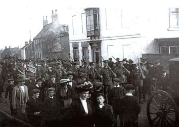 Heritage Society WW1 Photographic Exhibition - the funeral of Sapper Preston in Haxey.