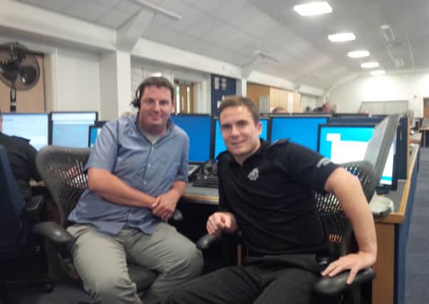 Andrew Percy spends Friday evening at the Humberside Police 999 Command Call Centre in Hull.