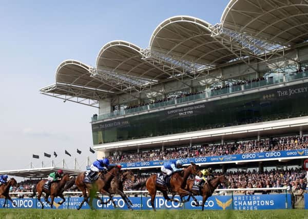 NEWMARKET'S Rowley Mile course, where the three-day Cambridgeshire meeting continues today. (PHOTO BY: Steve Parsons/PA Wire).