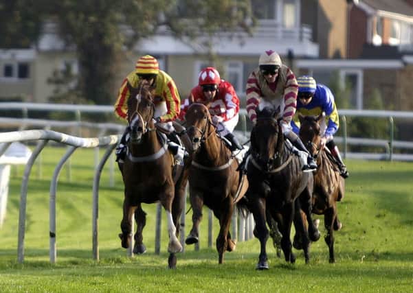 RACING at Leicester, where today's Tip Of The Day runs (PHOTO BY: Simon Cooper/PA Wire).
