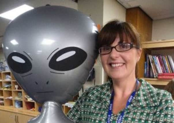 North Axholme Academy's head of English Miss Kilmore.