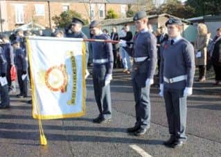 300 (Isle of Axholme) Squadron recently took part in 3 Remembrance
Parades in Ealand, Crowle and Epworth