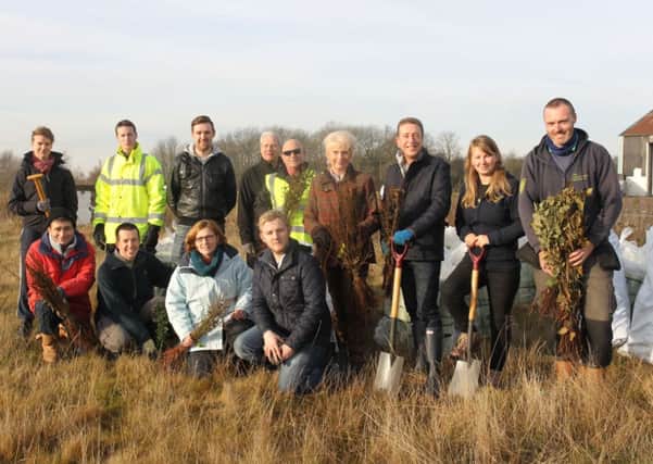 North Lincolnshire Council have been working with volunteers from Simons Group and The Conservation Volunteers to plant thousands of trees at the old landfill site in Belton.