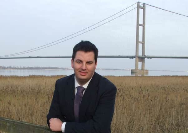 MP Andrew Percy urges caution when donating to charity.
