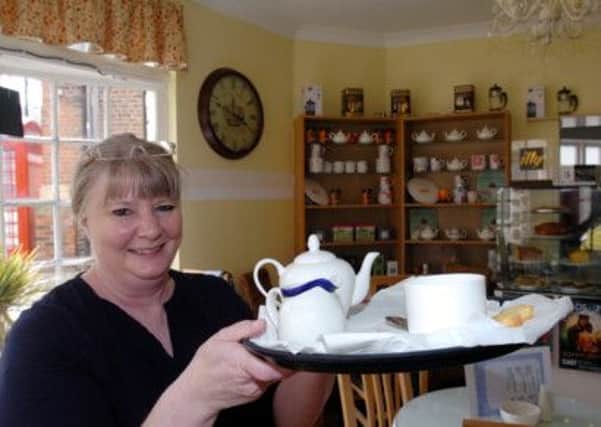 A free cup of tea for all our readers from Joyce Brightmore, owner of No1 Tea Room in Epworth.  Picture: Malcolm Billingham