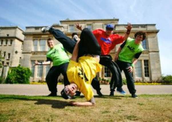 Members of Street Beat Dance Academy show off their moves.