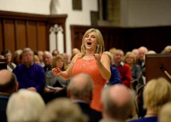 A packed St Andrew's Church in Epworth listened to opera singer Lesley Garrett.