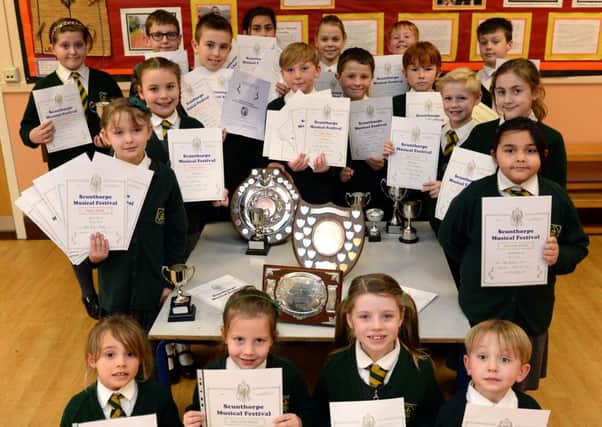 St Norbertâ¬"s Primary School in Crowle who were very successful in Scunthorpeâ¬"s speech and drama festival. Prize winners and those who won bursaries