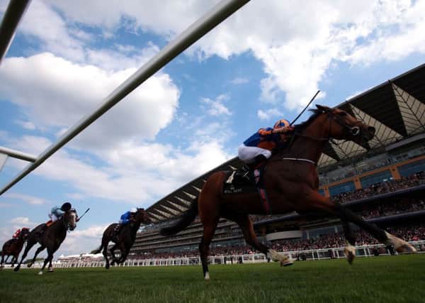 GLENEAGLES GLORY -- one of the big races of Royal Ascot week, the St James's Palace Stakes, is landed by Gleaneagles, one of nine winners for record-breaking jockey Ryan Moore. (PHOTO BY: David Davies/PA Wire).