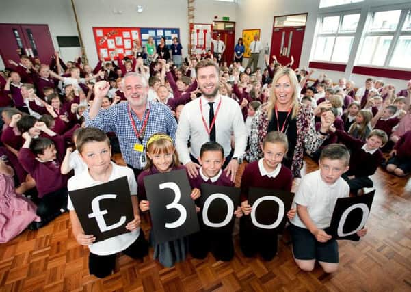 Morley Place staff and pupils celebrate donation from Amazon