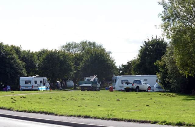 Belton residents are voicing their complaints about caravans at Belton Picnic area. Picture: Marie Caley NEPB 27-08-15 Picnic MC 1