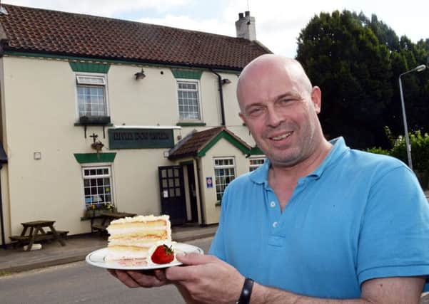 Landlord Gordan Crowe, pictured outside the River Don Tavern and Lodge. Picture: Marie Caley NEPB Don Tavern MC 2