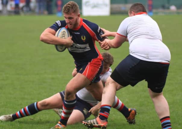 Sam Eyre scores a debut try for Phoenix. Photo: FSP Images