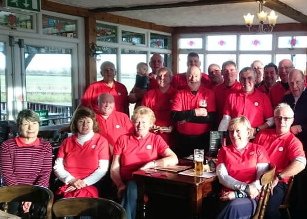 Members of Haxey Gate Golf Club.