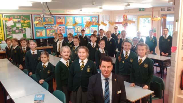 Andrew Percy MP at St Norbert's