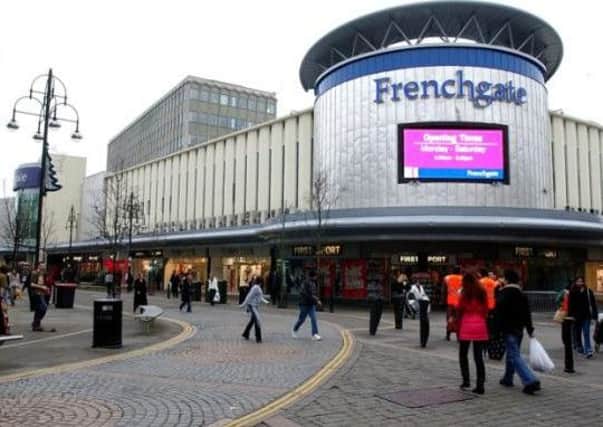 The Frenchgate shopping centre.