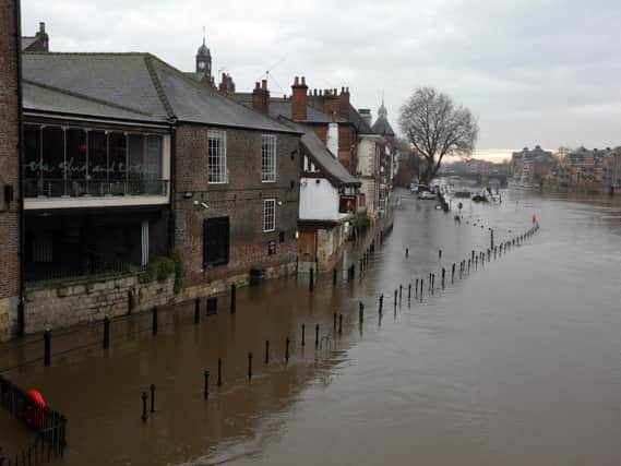 The River Ouse is just one of the rivers across the UK which has a flood warning in place