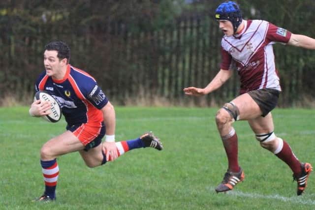 Dave Hankinson scores for Phoenix. Photo: FSP Images