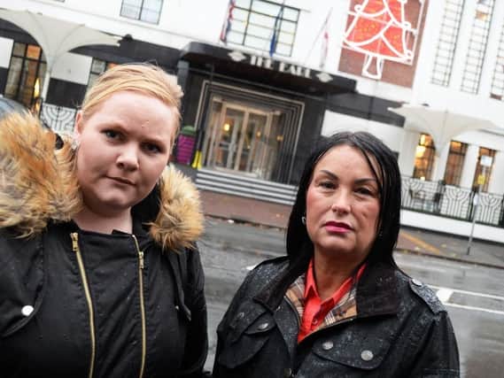 Nicola Ashcroft, of Bircotes and Lindsay Lambert, of Lakeside, pictured outside The Earl of Doncaster. Picture: Marie Caley