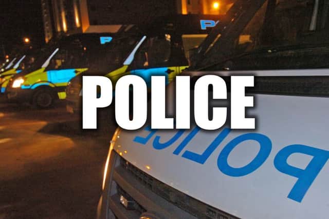 BURGLARY warning from the police.