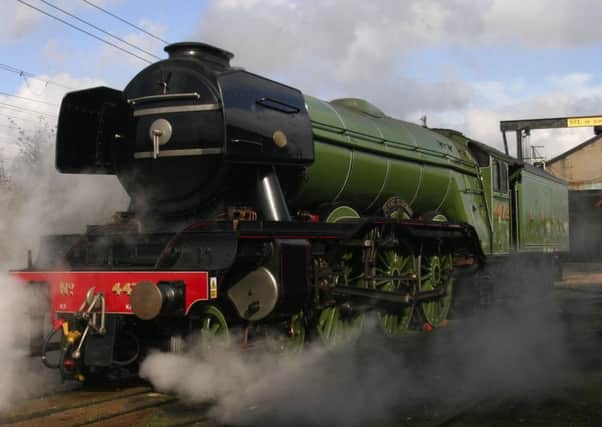 The Flying Scotsman in steam