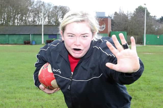 NSST FEATURE WOMEN'S RUGBY TEAM APPEAL FOR MORE MEMBERS Laura French