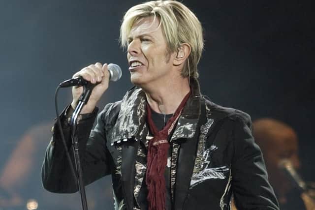 Rock icon David Bowie