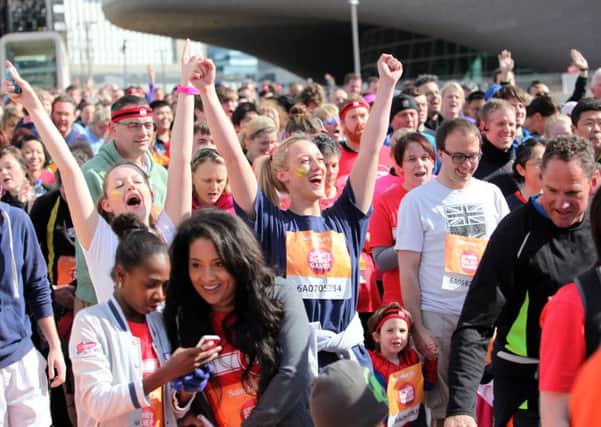 Crowds of people turned out today, Sunday 23rd March, at Queen Elizabeth Olympic Park to take part in the Sainsbury's Sport Relief Games. The people of London joined fundraisers all over the UK to raise cash for Sport Relief. Donations are still open at www.sportrelief.com