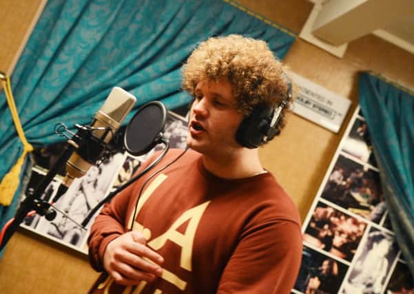 Jay Betts, of Wheatley, pictured in Higher Rhythm recording studio, where he has produced a CD. Picture: Marie Caley D4059MC