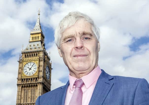 Labour MP Harry Harpham, who represents Sheffield Brightside and Hillsborough, pictured outside Parliament.
