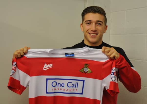 New Doncaster Rovers signing Lynden Gooch, who has joined on loan from Sunderland.