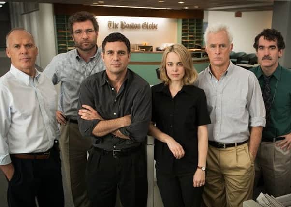 Spotlight tells the story of the sex abuse scandal that rocked the Catholic church